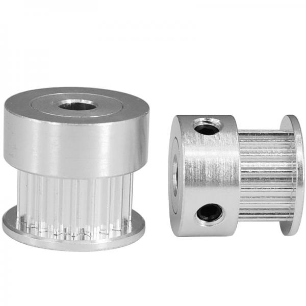 Silver GT2 Pitch 2mm Width 6mm 2GT 16 Tooth Pulley Aluminum alloy