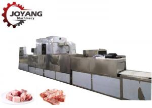 China Frozen Products Pork Pieces Food Thawing Machine With Microwave Source wholesale