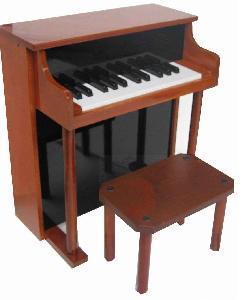 China 25 Key Upright Toy Piano with Matching Bench (U25TL-1A) wholesale