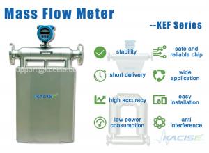 China Pulp & paper coriolis mass flow meter with flow rate 0-150th/h wholesale