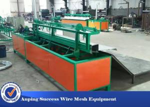 China Galvanized Wire Fencing Mesh Making Machine / Diamond Chain Link Manufacturing Machine wholesale