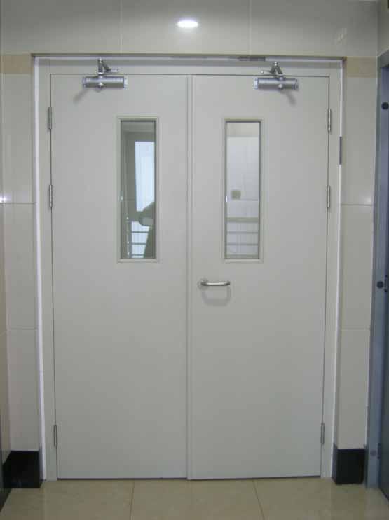China high quality 2 hour fire rated steel hospital fire door wholesale
