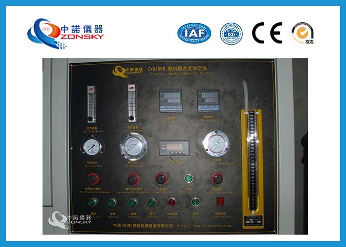 China Baking Finish Plastic Smoke Density Chamber With ISO565 Certification wholesale