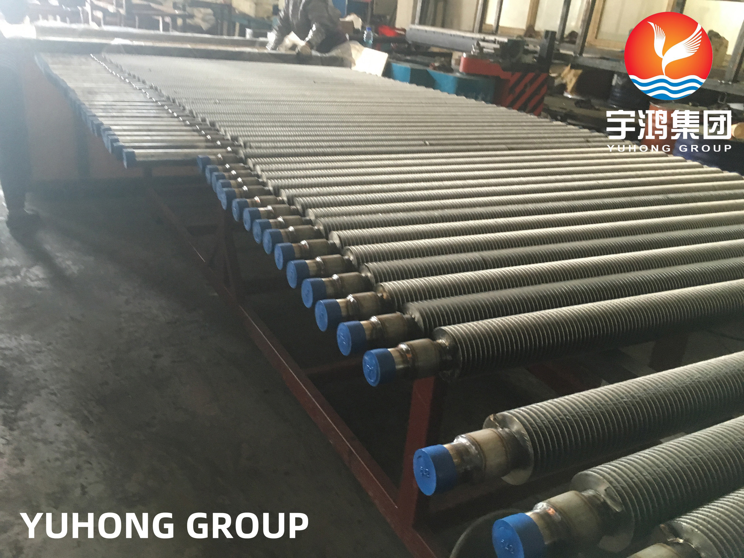 China ASME SA213 T9 / T11 / T12 Alloy Steel HFW High Frequency Welded Solid Finned Tube wholesale
