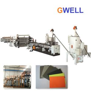China 8mm Thick PMMA ABS Sheet Extrusion Line wholesale