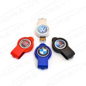 China Epoxy Logo Swivel Plastic USB Flash Drive, 8GB Shinning Light New Design USB Flash Memory wholesale