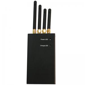 China DCS / PHS 30dBm Cellular Signal Jammer Hand Held Cell Phone Jammer For Meeting Room wholesale