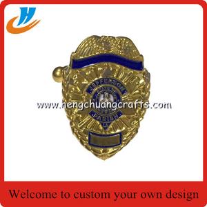 China Fashion Custom Metal Police Cufflink,Metal fashion jewelry cufflinks for men wholesale