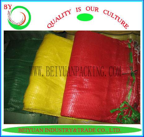 China Fruits and vegetables Mesh bags for potato packing 10kg-50kg wholesale