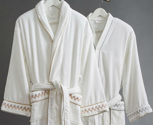 China Adult Bath robe , bathshirt , 100% cotton , GSM 400, velour or loop wholesale