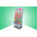 Offset Prnting Cardboard Free Standing Display Units used in Kids Shoes for sale