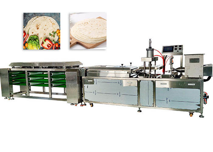 China Supermarket 21kw Automatic Tortilla Making Machine Silver Color wholesale