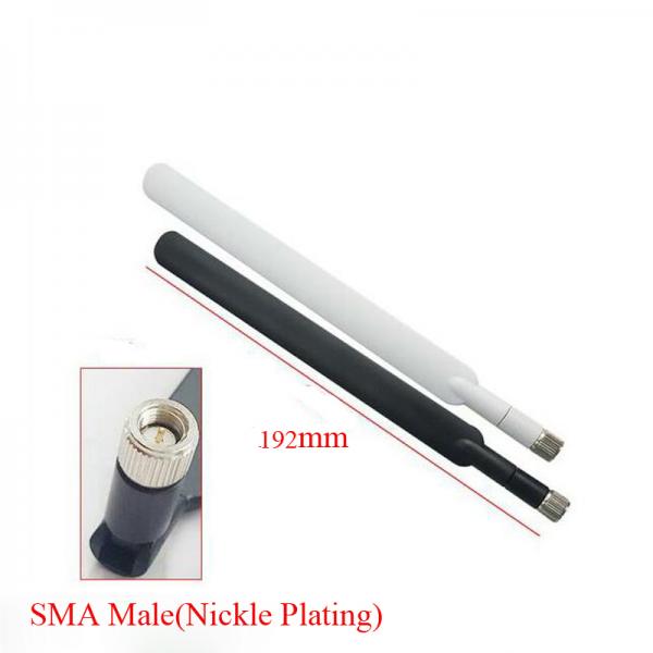Dipole Antenna 5dBi 4G LTE Rubber Duck Antenna with SMA Male Plug for CEP Router Access Point Wireless Rang Extender