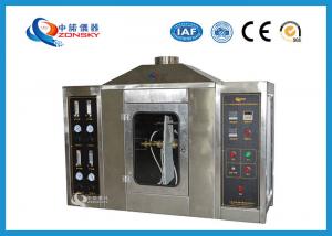 China SUS 304 Flame Test Apparatus For Paper Plasterboard Fire Stability Combustion wholesale