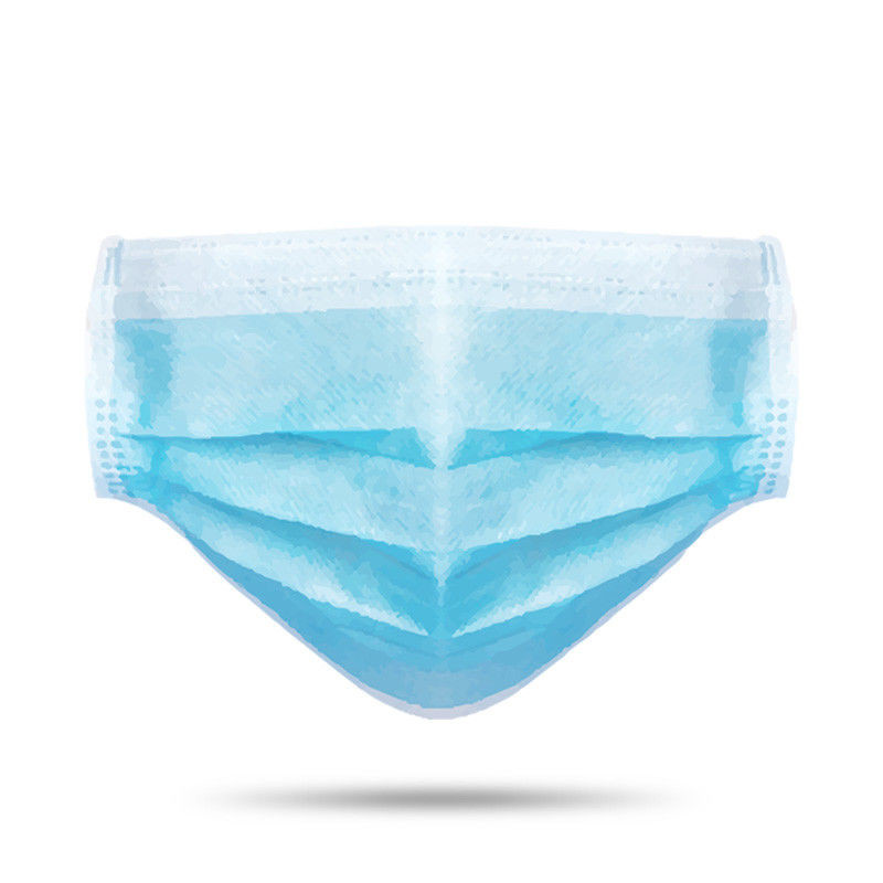 China Hypoallergenic Disposable Medical Face Mask With Protective Nose Bar wholesale