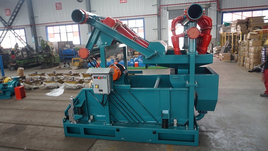 China CBM Exploration Drilling Mud Cleaner For Removing Drilled Solids Barite wholesale