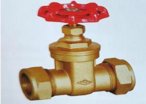 China Hoop Join Gate Brass Water Valve Leakproof Clamp Connect Manual Power wholesale