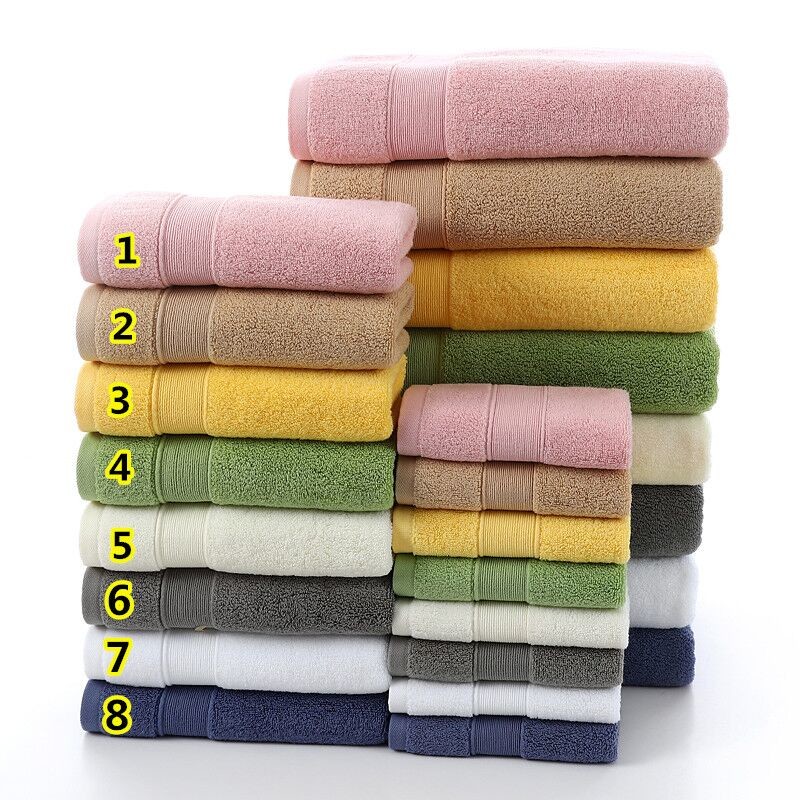 China Customized Logo 100% Cotton Embroidered Thick Bath Towel wholesale