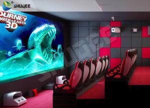 China Indoor Entertainment 9D XD 5D Movie Theater With Emergency Stop Buttons wholesale