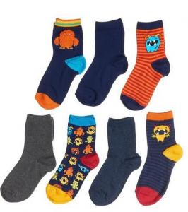 China Boys 7-Pack Monster Socks wholesale