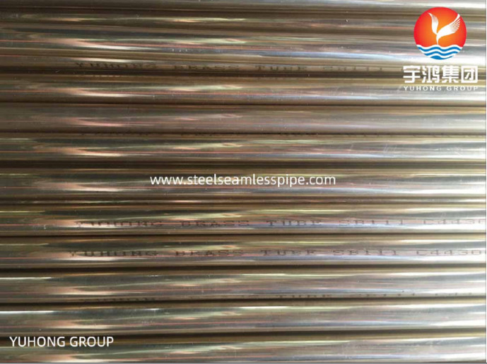China Cold Finished Asme Sb111 C44300 Copper Alloy Tube wholesale