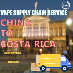 China Safe Vape Supply Chain Logistics From China To Costa Rica End To End Service wholesale