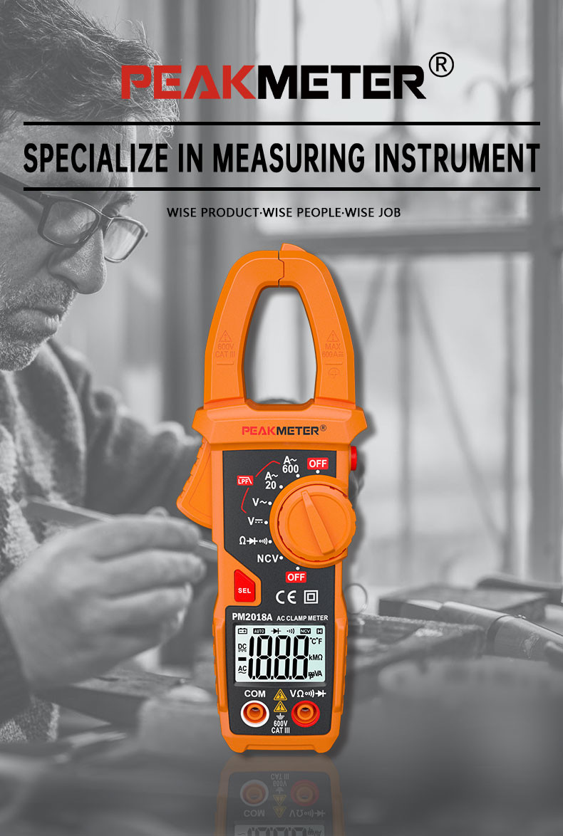 China Digital Clamp Meter Measurement instrument tooling AC DC wholesale
