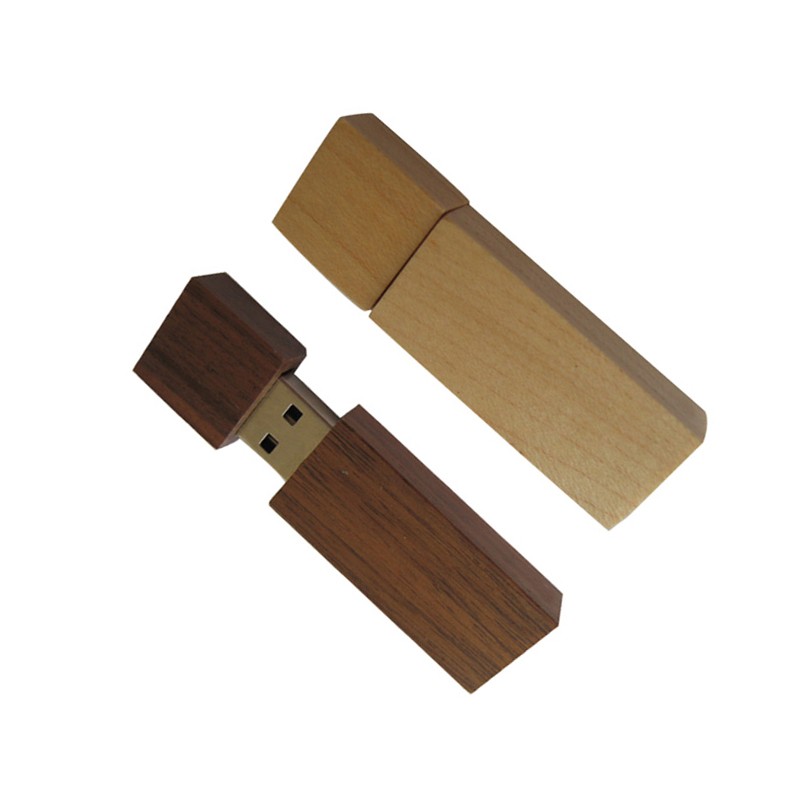 China Customized USB Wooden Thumb Drive 1GB/2GB/4GB/8GB/16GB Engraving Custom LOGO wholesale