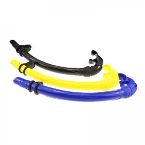 China 100% Silicone Flexible Roll Up Scuba Diving Snorkel Folding for Adult wholesale