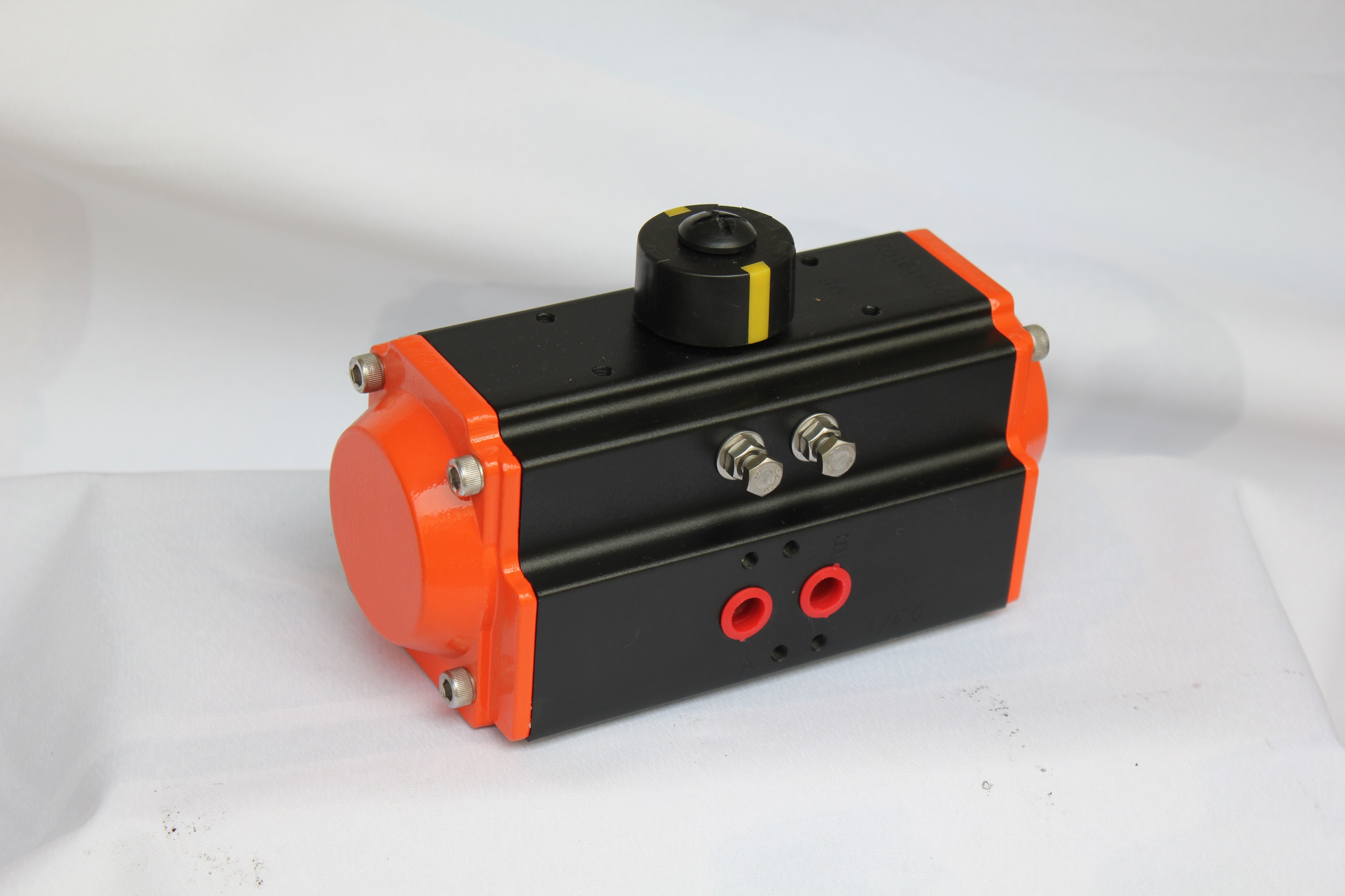 China orange caps pneumatic rotary actuator double action and single action wholesale