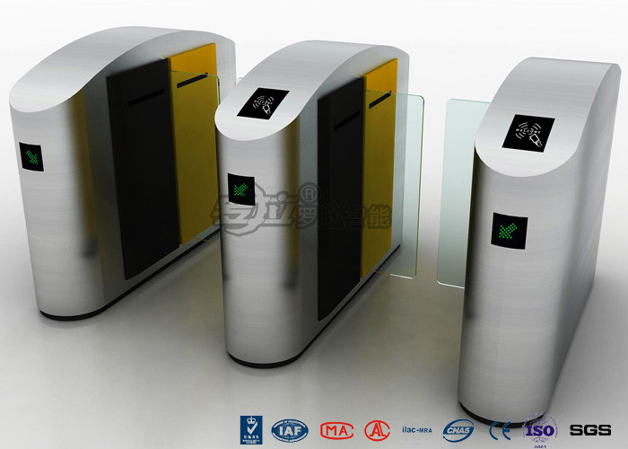 China High Speed Turnstile Access Control System Entrance Security Solutions Soft Flapper wholesale