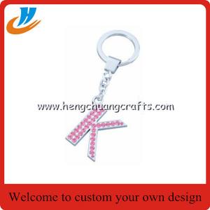 China Custom alphabet keychain holder,letter tag keychain with custom,tag holder key chains welcome custom wholesale