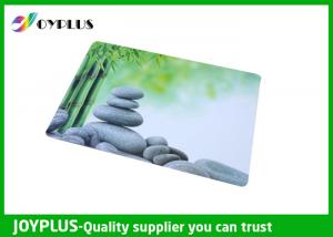 China Full Color Print Beautiful Table Mats , Bright Coloured Placemats HKP0110-21 wholesale