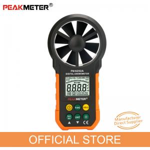 China Environmental Air Wind Meter Anemometer , Flow Area Setting Handheld Wind Speed Indicator wholesale