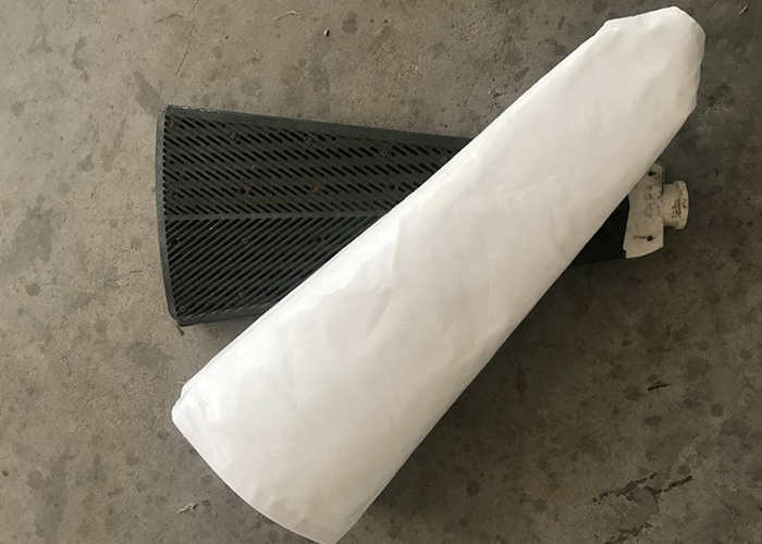 China 100 Micron Industrial Press Filter Cloth Rolls Non Woven For Vacuum Disc Filters wholesale
