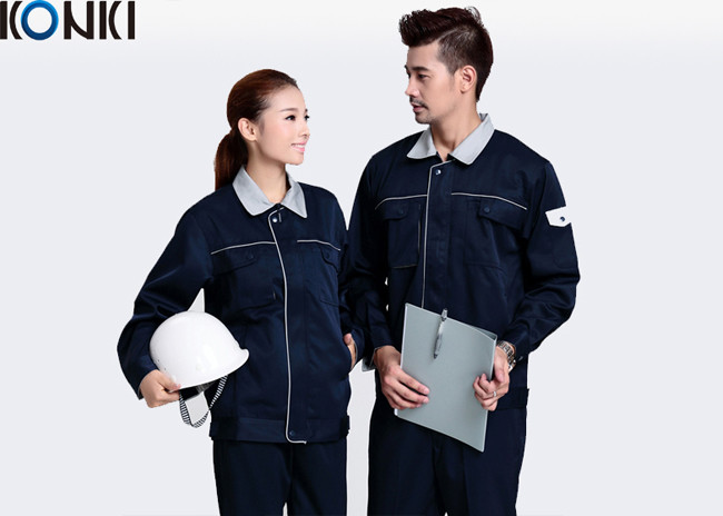 China Professional Safety Adults Workwear Custom Work Uniform With Pocket On Sleeve wholesale