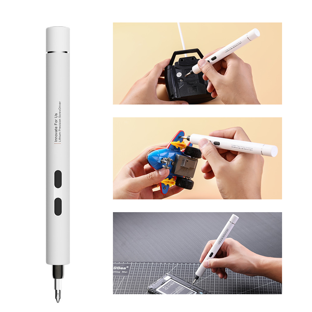 China Cxfhgy Portable Professional Cordless Electric Power Screwdriver Drill Magnetic Screw Driver Set For Small Devices Repai wholesale