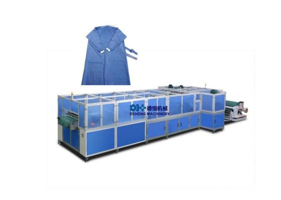 China New Version Isolation Gowns Disposable Making Machine Protective Medical Clothing Cutting Machine wholesale