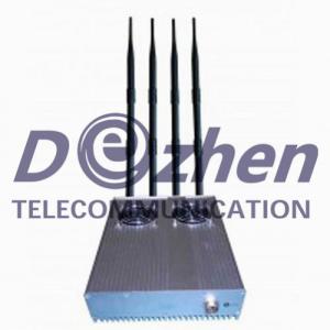 China Desktop GPS 3G Mobile Phone Blocking Device Jammer With Outer Detachable Power Supply wholesale