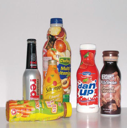China Heat Sensitive PVC / PET / PLA / OPS film Shrink Label for FOOD & Beverage wholesale