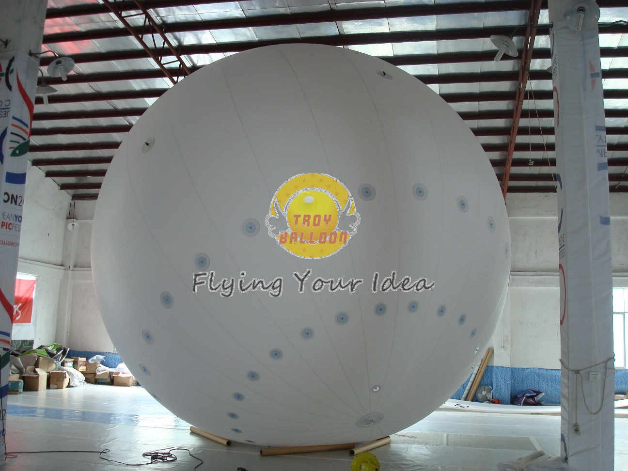 China Professional Large Filled Inflatable Helium Balloon with Good Elastic for Celebration Day wholesale
