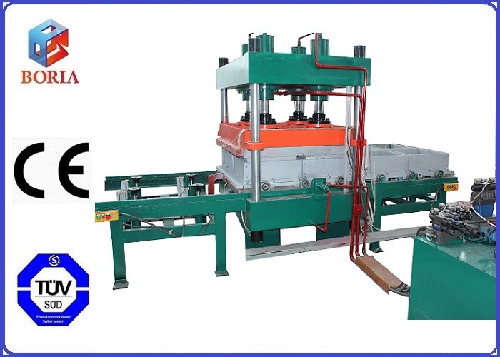 China Four Cavities Pneumatic Vulcanizing Machine Electric Heating For Rubber Tile wholesale