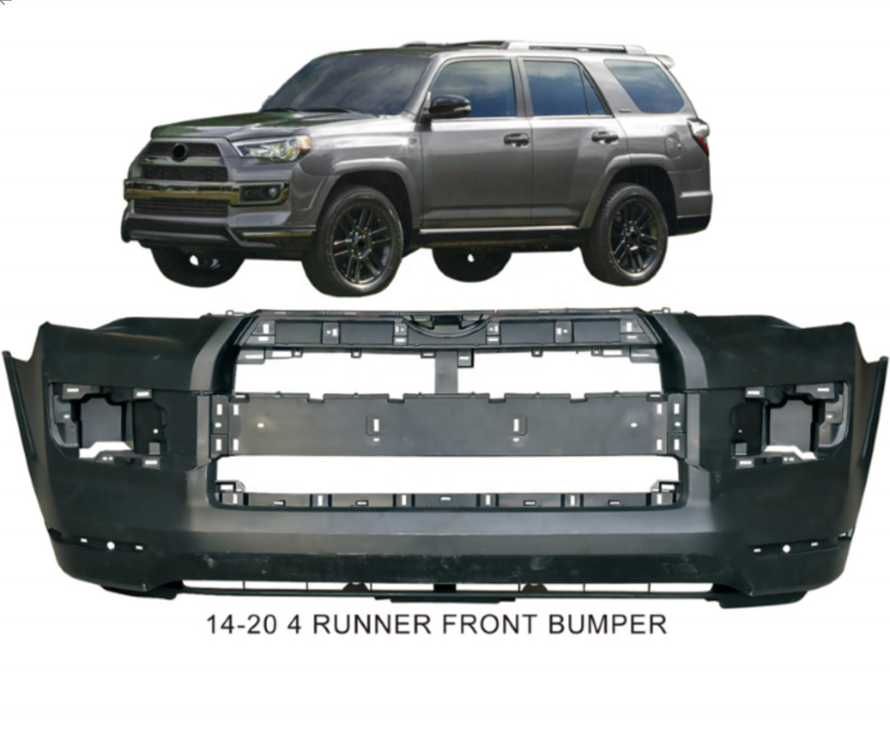 China Toyota 4 Runner Car Modification Accessories ABS Plastic Front And Rear Bumper wholesale