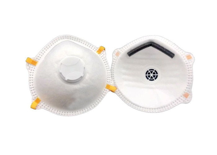 China N95 Respirator With Valve High Filtration Capacity Soft Touch Lining Fabric wholesale