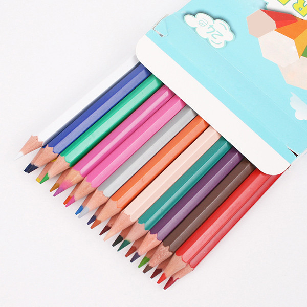 China 14 Neon Color Pencil, 7" Plastic Rainbow Color Pencil wholesale