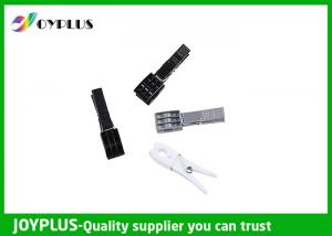 China Black White Plastic Clothespins , Strong Clothes Pegs PP / TPR Material wholesale