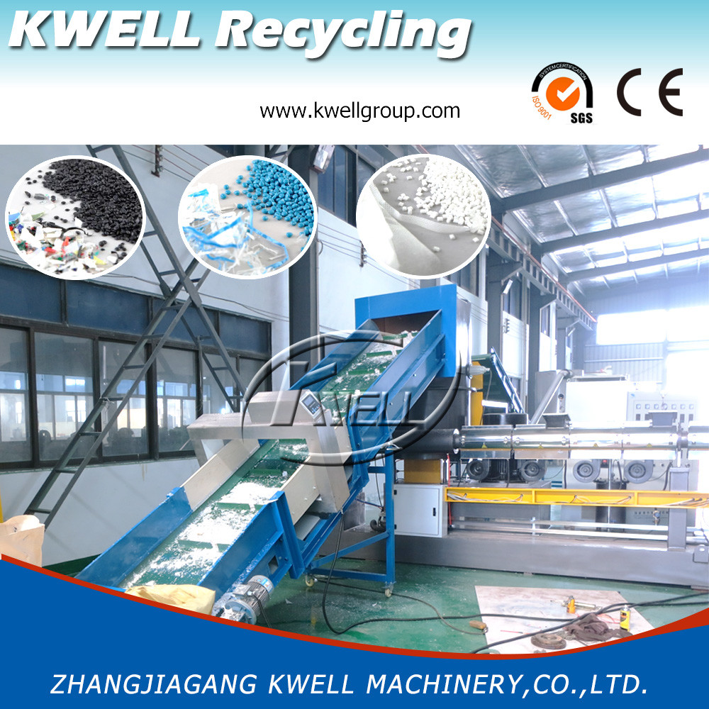 China Single Screw Two Stage Plastic Recycling Compactor, Granulator for Agricultural Film wholesale