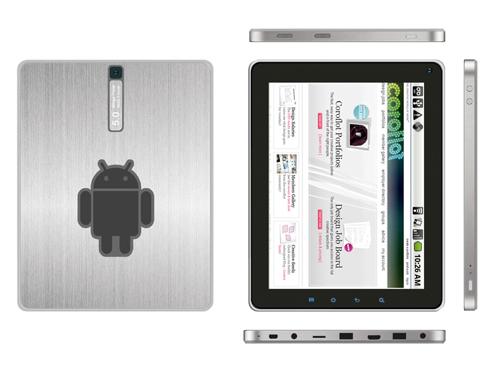 IPS Screen,512MB Mobile DDR 9.7 Inch Andro