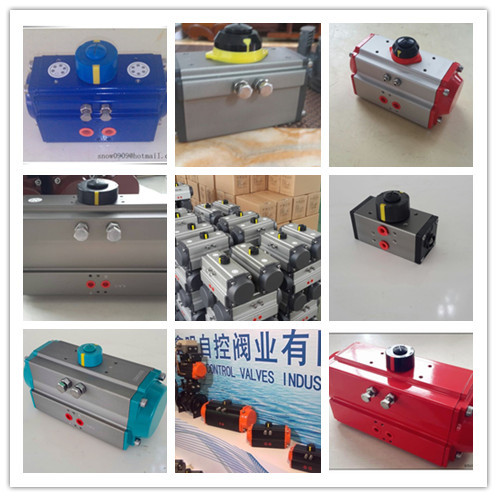 China rack and pinion AT pneumatic actuator DA/SR pneumatic actuator manufacture wholesale