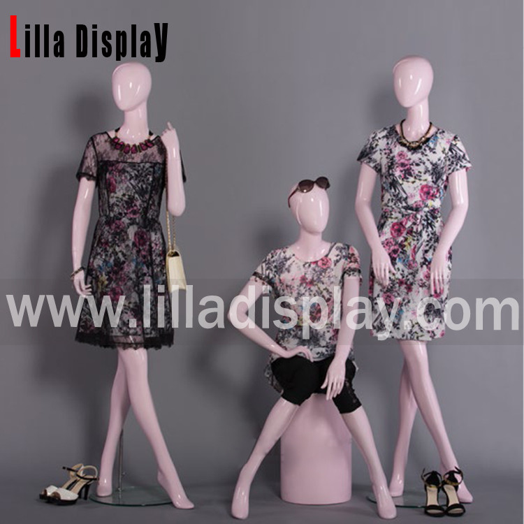 China Lilladisplay-best selling  luxury high fashion store display and window display use female abstract mannequin Tanya wholesale